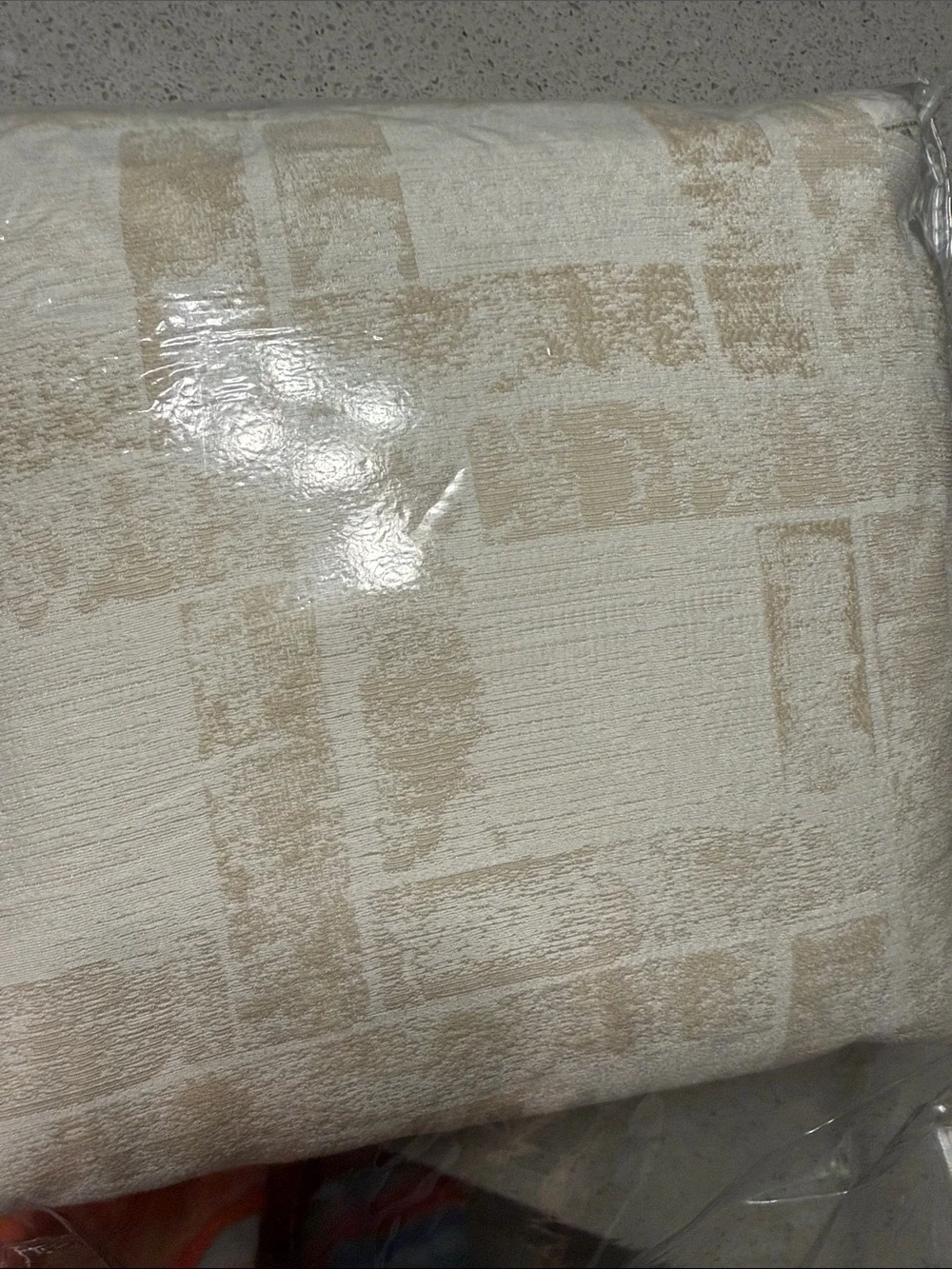 Hotel Collection Cream/Taupe Duvet Zipper
